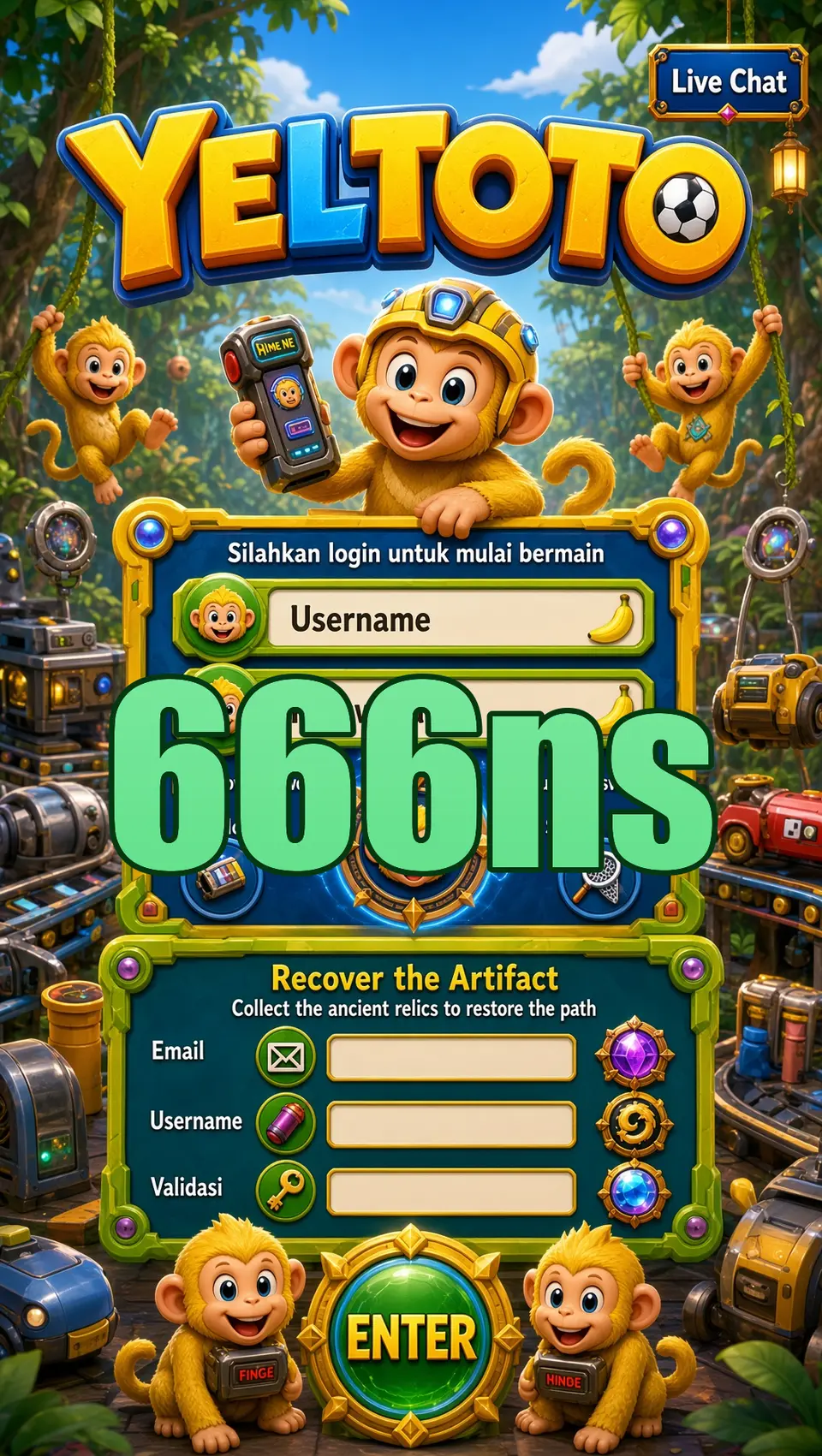 666ns Tangkapan Layar Resmi APK